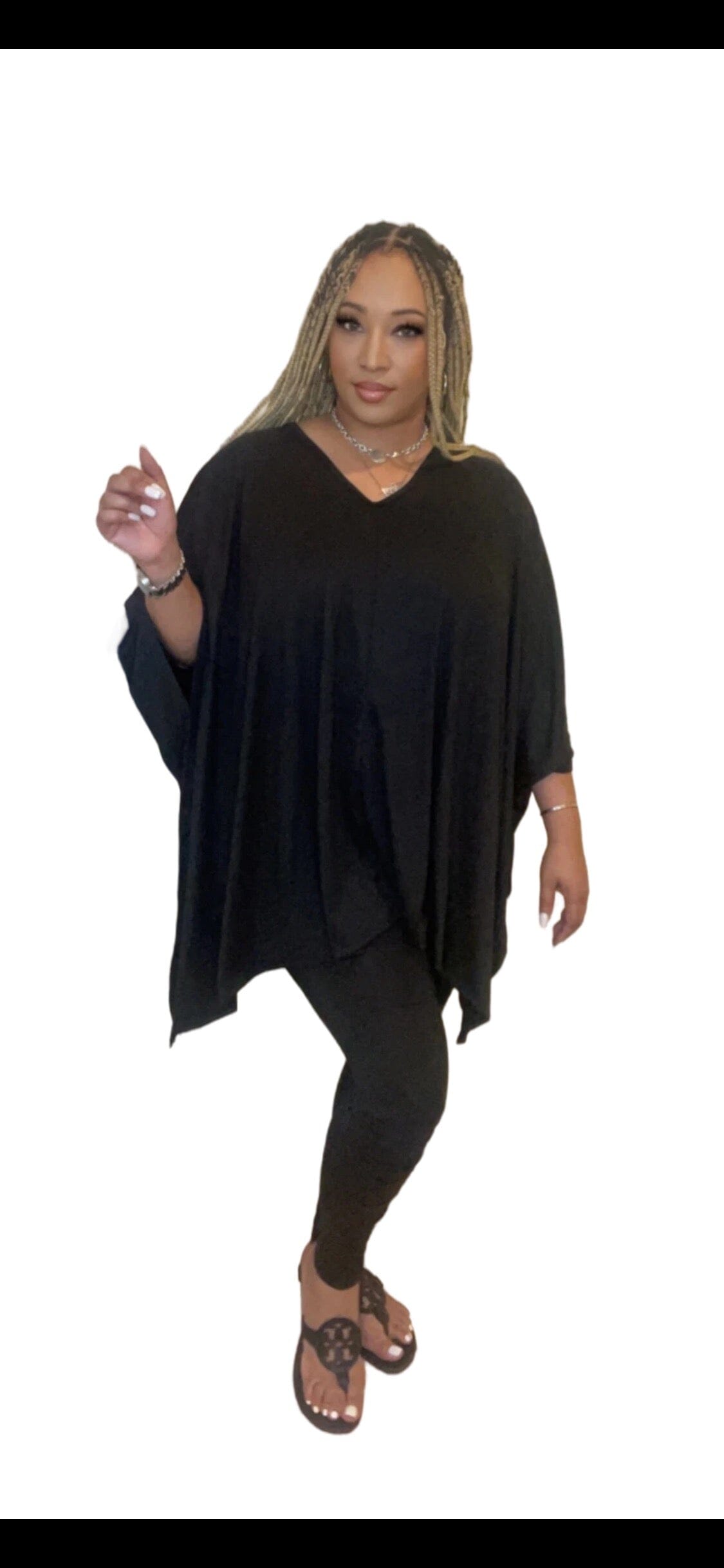 2 piece black out set Candy Girl Impressive Beauty 