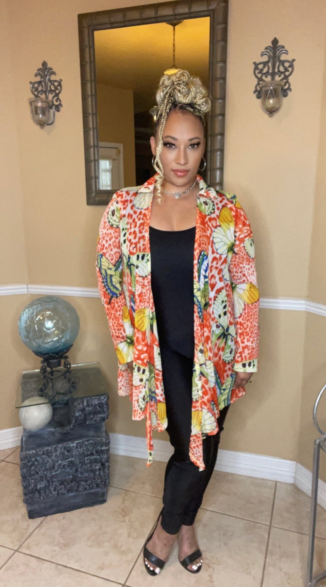 Sheer butterfly 🦋 Cardigan Candy Girl Impressive Beauty 